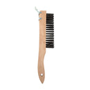 Wire Brush 4 row Steel with Scraper