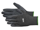 Uline Gription® Flex Latex Coated Gloves - Black, Medium