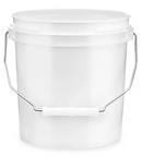 PLASTIC PAIL - 1 GAL - WHITE