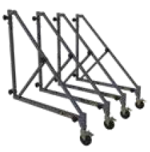 Set of 46" Outriggers with Casters
