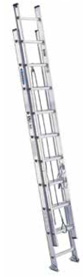D1500-2 Series Aluminum Extension Ladder, Type IA