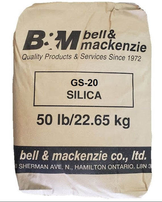 GS20 SILICA SAND 50LB BAG