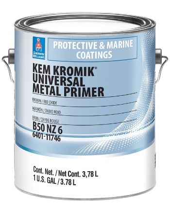 Kem Kromik Universal Metal Primer (B50NZ0006 Brown, B50WZ0001 Off White, B50AZ0006 Gray)
