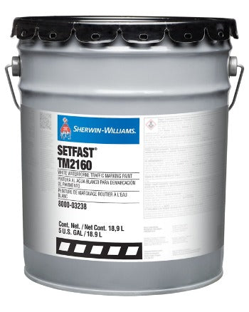 Setfast Waterborne Traffic Marking Paint TM2132 Red, TM2133 Blue, TM2135 Black