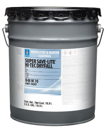 Super Save-Lite Hi-Tec Alkyd Dryfall-Eg-Shel B48W00071 White