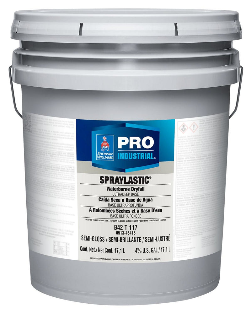 Pro Industrial SprayLastic Waterborne Dryfall Semi-Gloss