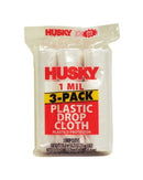Plastic Drop Cloth – 3-Pk.