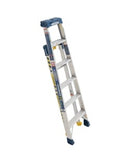 Werner LEANSAFE X3 Aluminum 3-in-1 Multi-Position Ladder