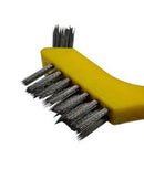 ALLWAY Stainless Steel Mini Brush, 3-pack