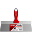 LEVEL5 Stainless Steel Taping Knives with Soft Grip Handles