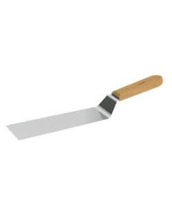ToolPro, Stainless Steel Bucket Scraper with Hardwood Handle