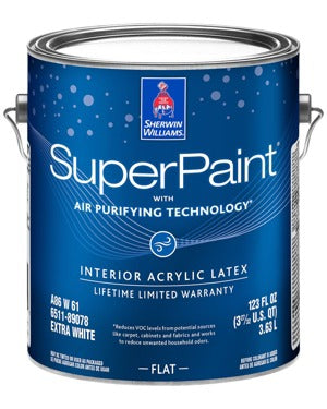 SuperPaint Interior Acrylic with Air Purifying Technology