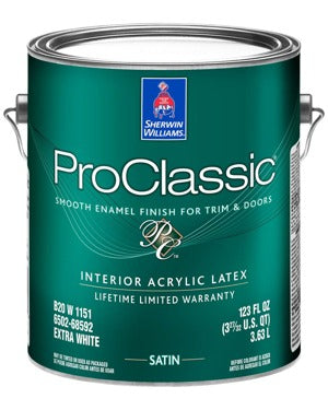 ProClassic Waterborne Interior Acrylic Enamel