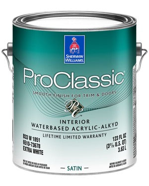 ProClassic Interior Waterbased Acrylic-Alkyd
