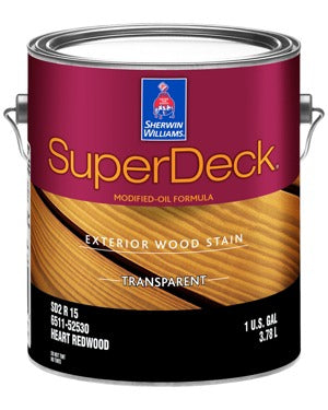 SuperDeck Modified-Oil Transparent Wood Stain (250 VOC)