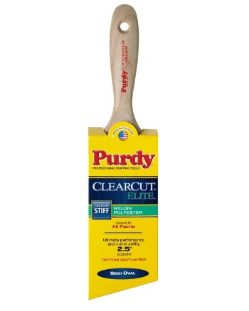 Brush Clearcut Elite Pip Semi-Oval