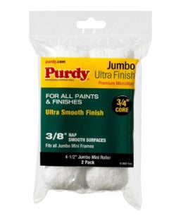 Purdy Ultra Finish Jumbo Mini Roller Cover (2 pk)