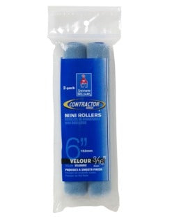 Contractor Series Velour Mini Rollers (2 pk)