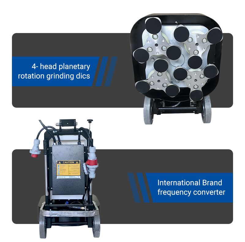 EQUIPMENT RENTAL - 25" FOUR HEAD FLOOR GRINDING & POLISHING MACHINE - MODEL