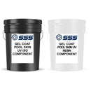 GEL COAT POOL SKIN UV POLYUREA 1:1 Ratio - 10 gal kit