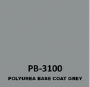BDR-PB-3100 Polyurea Base Coat Grey 2 gal kit