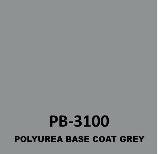 BDR-PB-3100 Polyurea Base Coat Grey 2 gal kit