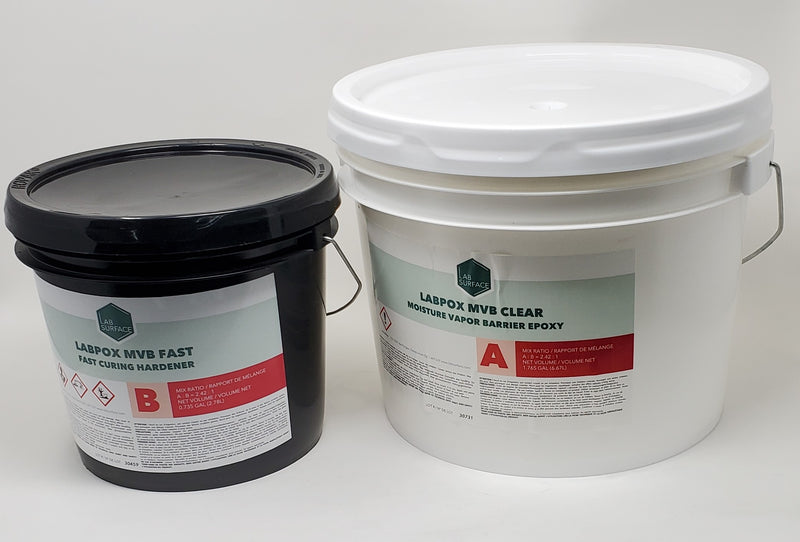 LABPOX MVB FAST - FAST CURE MOISTURE MITIGATING EPOXY PRIMER - 2.5 GAL KIT