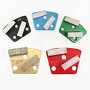 2 SEGMENT TRAPEZOID DIAMOND GRINDING PADS